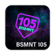 Radio 105 - BSMNT 105 logo