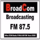 Radio Broadcom FM87.5 logo
