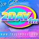 2DAYfm the BEST logo