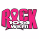 Rock 105.3 - WRLO-FM logo