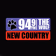 94.9 The Wolf - KIOK logo