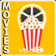 100FM רדיוס - Movies logo