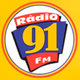 Rádio 91 FM logo