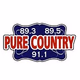 Pure Country - KYQX logo