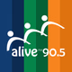 Alive 90.5 logo