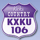 Kicks Country - KXKU logo