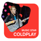 Radio 105 - Music Star Coldplay logo