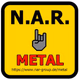 N.A.R. - Metal logo