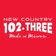 New Country 102.3 - KDEX-FM logo
