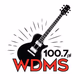100.7 WDMS - WDMS logo