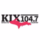 Kix 104.7 - WYKX logo