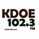 KDOE 102.3 - KDOE logo