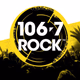 106.7 Rock - CJRX-FM logo