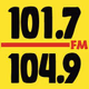 Froggy 101.7 - 104.9 - WVKY logo