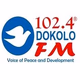 102.4 Dokolo FM logo