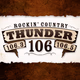 Thunder 106 - WKMK logo