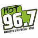 Hot 96.7 - KDOG logo