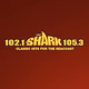 102.1 & 105.3 The Shark - WSHK logo