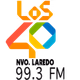 Los 40 Laredo - XHNK logo
