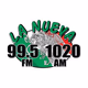 La Nueva 99.5 FM y 1020AM - K258DC logo