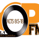 92.1 OP FM logo