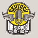 Oshkosh Air Support 98.3 FM-1100 AM - WISS logo