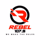 Rebel 107.9 logo