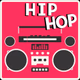 100FM רדיוס - Hiphop logo