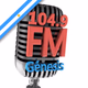 104.9 FM Genesis logo