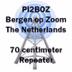 PI2BOZ 430.025 MHz Bergen op Zoom Repeater logo