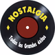 Nostalgia Fm - Disco logo