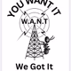 WANT Radio logo