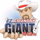 The Country Giant 104.3 - WEZJ-FM logo