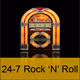 24/7 Niche Radio - 24-7 Rock 'N' Roll logo