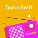 104.6 RTL - Taylor Swift logo