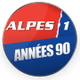 Alpes 1 - Années 90 logo