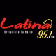 Latina 95.1 logo