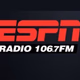 ESPN Radio 106.7 FM - WRGM logo