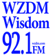 Wisdom 92.1 - WZDM logo