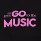 Let's GO to the MUSIC logo