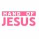 Hand Of Jesus Online Christian Radio - Hebrew logo