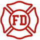 Broward County, FL Fire, Rescue logo