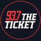 93.7 The Ticket - KNTK logo