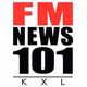 FM News 101 - KXL-FM logo
