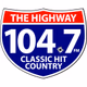 Highway 104.7 - WJSH logo