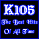 K105 The Best Hits Of All Time logo