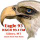 Eagle 93 - KGCX logo