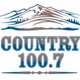 New Country 100.7 - CIGV-FM logo