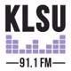 91.1 KLSU FM - KLSU logo