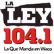 La Ley 104.1 FM - KWOW logo